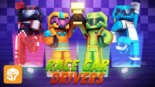 Thumbnail of the Minecraft Bedrock Marketplace product Race Car Drivers created by 57Digital.