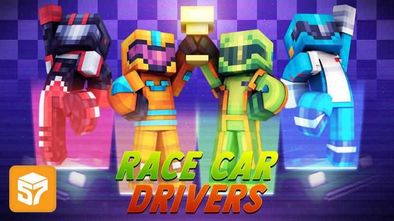 Race Car Drivers by 57Digital | CHUNK - Minecraft Bedrock Marketplace ...