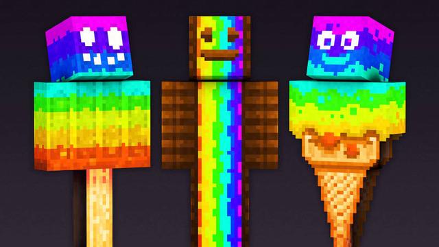 Thumbnail of the Minecraft Bedrock Marketplace product Rainbow Eats created by 57Digital.
