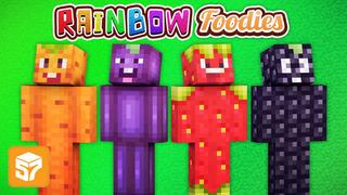 Thumbnail of the Minecraft Bedrock Marketplace product Rainbow Foodies created by 57Digital.