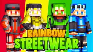 Thumbnail of the Minecraft Bedrock Marketplace product Rainbow Streetwear created by 57Digital.