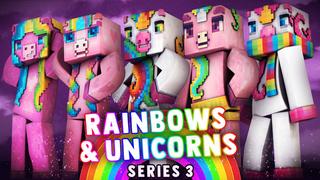 Thumbnail of the Minecraft Bedrock Marketplace product Rainbows & Unicorns Series 3 created by 57Digital.