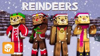 Thumbnail of the Minecraft Bedrock Marketplace product Reindeers created by 57Digital.
