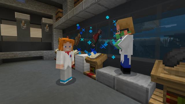 Screenshot of the Minecraft Bedrock Marketplace product Research Submarine created by 57Digital.