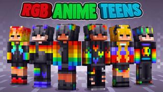 Thumbnail of the Minecraft Bedrock Marketplace product RGB Anime Teens created by 57Digital.