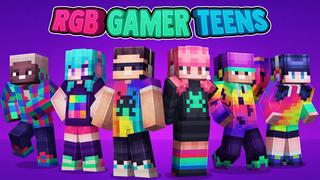 Thumbnail of the Minecraft Bedrock Marketplace product RGB Gamer Teens created by 57Digital.
