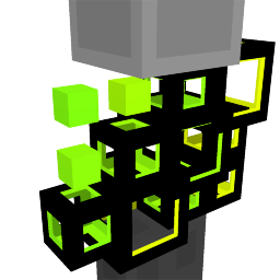 Thumbnail of the Minecraft Bedrock Marketplace product RGB Wireframe Cubes created by 57Digital.