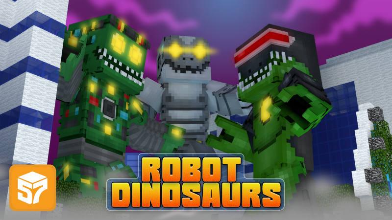 Robot Dinosaurs de 57Digital | CHUNK - Minecraft Bedrock Marketplace ...