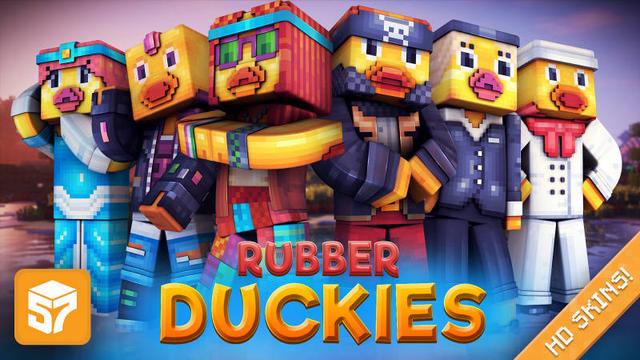 Thumbnail of the Minecraft Bedrock Marketplace product Rubber Duckies created by 57Digital.