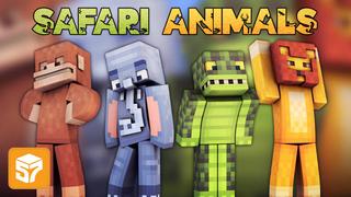 Thumbnail of the Minecraft Bedrock Marketplace product Safari Animals created by 57Digital.