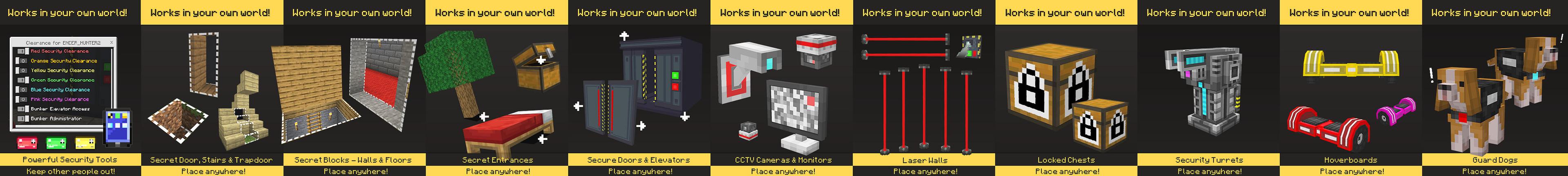 SECURITY Add-On by 57Digital | CHUNK - Minecraft Bedrock Marketplace ...