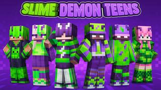 Thumbnail of the Minecraft Bedrock Marketplace product Slime Demon Teens created by 57Digital.