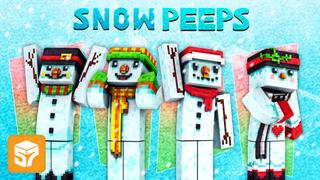 Thumbnail of the Minecraft Bedrock Marketplace product Snow Peeps Classic created by 57Digital.
