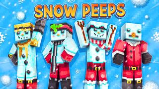 Thumbnail of the Minecraft Bedrock Marketplace product Snow Peeps created by 57Digital.