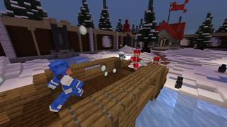 Screenshot of the Minecraft Bedrock Marketplace product Snowball Fight! created by 57Digital.