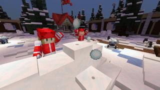 Screenshot of the Minecraft Bedrock Marketplace product Snowball Fight! created by 57Digital.