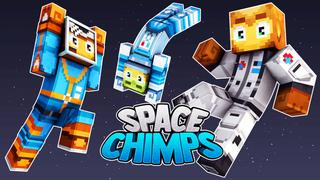 Thumbnail of the Minecraft Bedrock Marketplace product Space Chimps created by 57Digital.