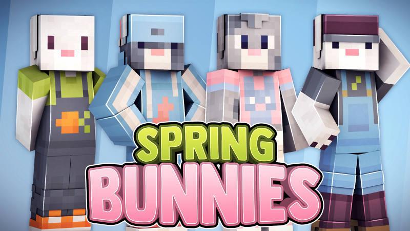 Spring Bunnies by 57Digital | CHUNK - Minecraft Bedrock Marketplace ...