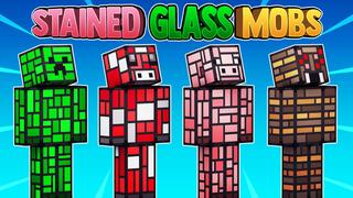 Thumbnail of the Minecraft Bedrock Marketplace product Stained Glass Mobs created by 57Digital.