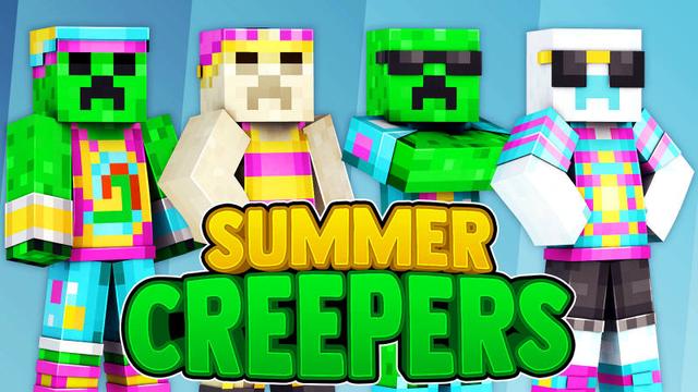 Thumbnail of the Minecraft Bedrock Marketplace product Summer Creepers created by 57Digital.