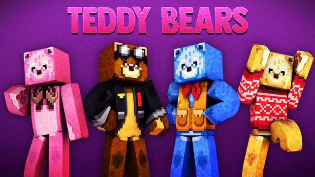 Thumbnail of the Minecraft Bedrock Marketplace product Teddy Bears created by 57Digital.