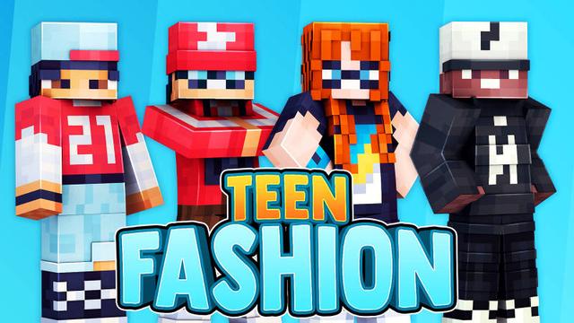 Thumbnail of the Minecraft Bedrock Marketplace product Teen Fashion created by 57Digital.