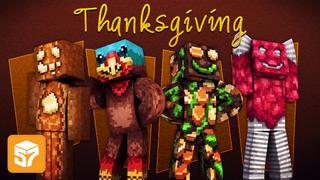 Thumbnail of the Minecraft Bedrock Marketplace product Thanksgiving created by 57Digital.