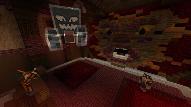 Screenshot of the Minecraft Bedrock Marketplace product The CURSE - A Spooky Adventure created by 57Digital.