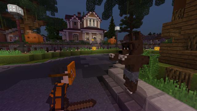 Screenshot of the Minecraft Bedrock Marketplace product The CURSE - A Spooky Adventure created by 57Digital.