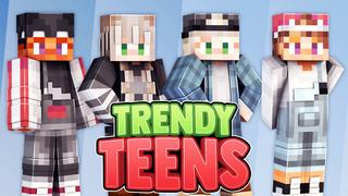 Thumbnail of the Minecraft Bedrock Marketplace product Trendy Teens created by 57Digital.