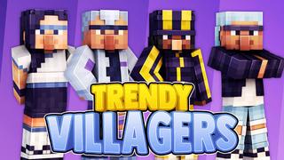 Thumbnail of the Minecraft Bedrock Marketplace product Trendy Villagers created by 57Digital.