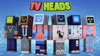 Thumbnail of the Minecraft Bedrock Marketplace product TV Heads created by 57Digital.