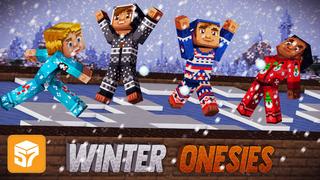 Thumbnail of the Minecraft Bedrock Marketplace product Winter Onesies created by 57Digital.