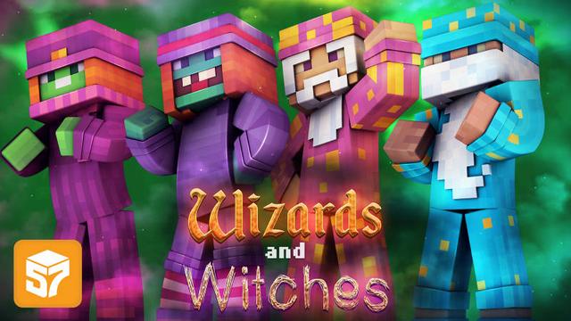 Thumbnail of the Minecraft Bedrock Marketplace product Wizards & Witches created by 57Digital.
