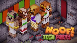 Thumbnail of the Minecraft Bedrock Marketplace product Woof! Toga Party created by 57Digital.
