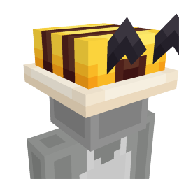 Thumbnail of the Minecraft Bedrock Marketplace product Bee Hat created by A Foxy Toast.