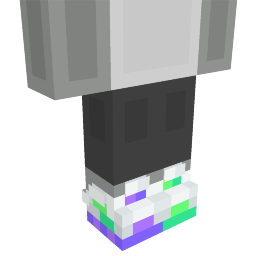Thumbnail of the Minecraft Bedrock Marketplace product Bicolor Sneakers created by A Foxy Toast.