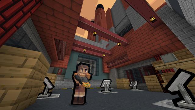 Screenshot of the Minecraft Bedrock Marketplace product BOOM created by A Foxy Toast.