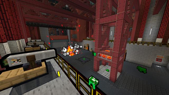 Screenshot of the Minecraft Bedrock Marketplace product BOOM created by A Foxy Toast.