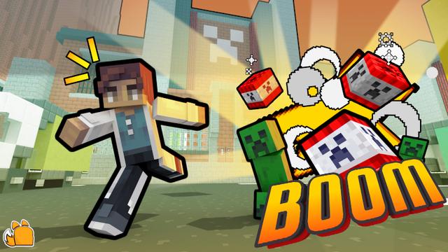 Thumbnail of the Minecraft Bedrock Marketplace product BOOM created by A Foxy Toast.