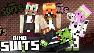 Thumbnail of the Minecraft Bedrock Marketplace product Dino Suits created by A Foxy Toast.
