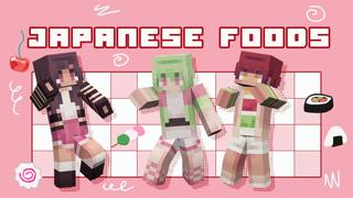 Thumbnail of the Minecraft Bedrock Marketplace product Japanese Foods Skinpack created by A Foxy Toast.