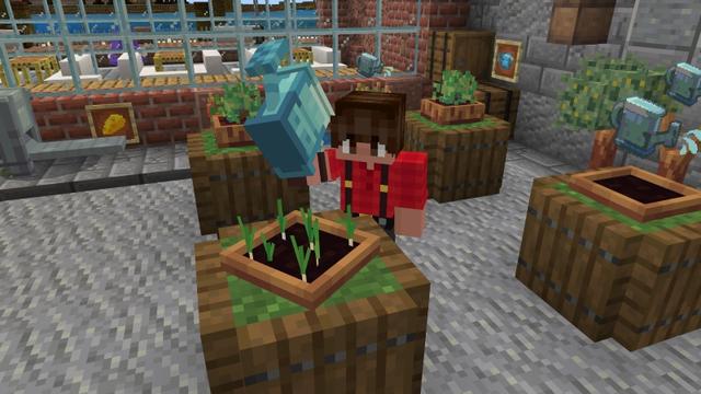 Screenshot of the Minecraft Bedrock Marketplace product Pizza Rush: Craftable Pizza Add-On created by A Foxy Toast.