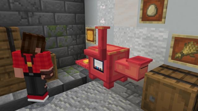 Screenshot of the Minecraft Bedrock Marketplace product Pizza Rush: Craftable Pizza Add-On created by A Foxy Toast.