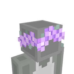 Thumbnail of the Minecraft Bedrock Marketplace product Purple Flowers Crown created by A Foxy Toast.