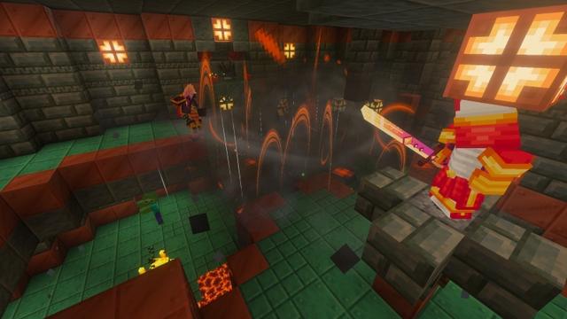 Screenshot of the Minecraft Bedrock Marketplace product Soul Hunters Add-on created by A Foxy Toast.