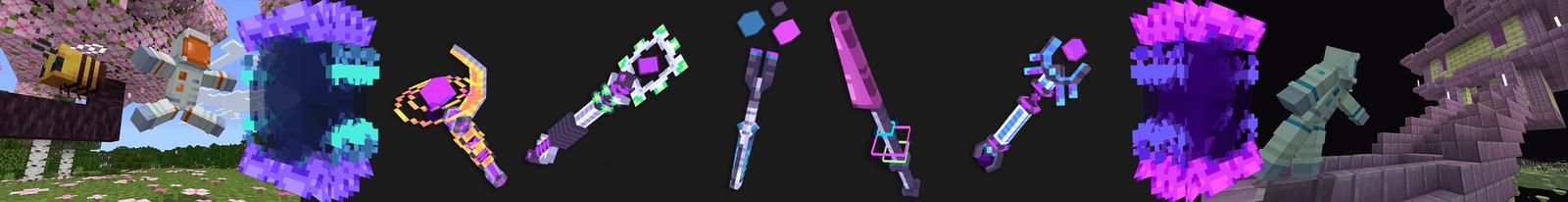 Panorama of the Minecraft Bedrock Marketplace product Space Gadgets created by A Foxy Toast.