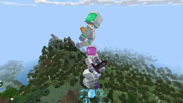 Screenshot of the Minecraft Bedrock Marketplace product Space Gadgets created by A Foxy Toast.