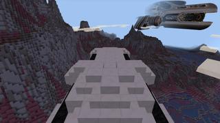 Screenshot of the Minecraft Bedrock Marketplace product Spaceship Survival created by A Foxy Toast.