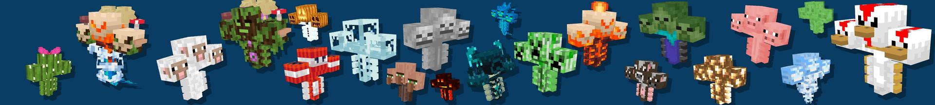 Panorama of the Minecraft Bedrock Marketplace product Wither Plus Add-on created by A Foxy Toast.